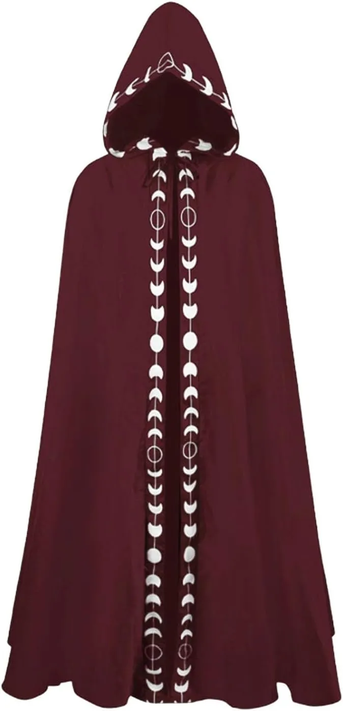 2023 Fall Fashion Windproof Hooded Open Front Cardigan, Women Long Poncho Cape Coat Winter Cloak Trench Outwear Jacket