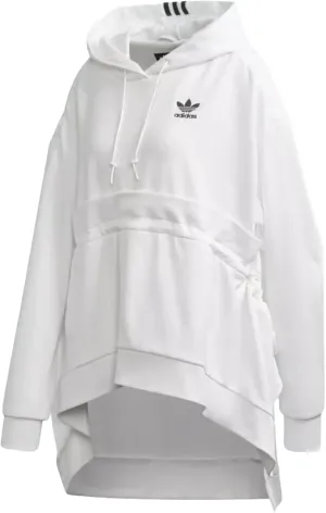 Adidas Original Woman's Hooded High/Low Oversized Hoodie Parka