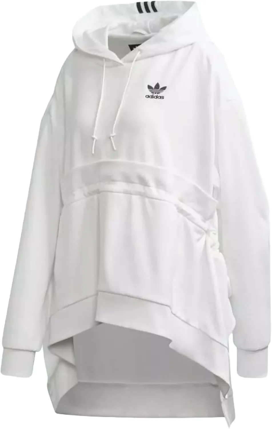 Adidas Original Woman's Hooded High/Low Oversized Hoodie Parka