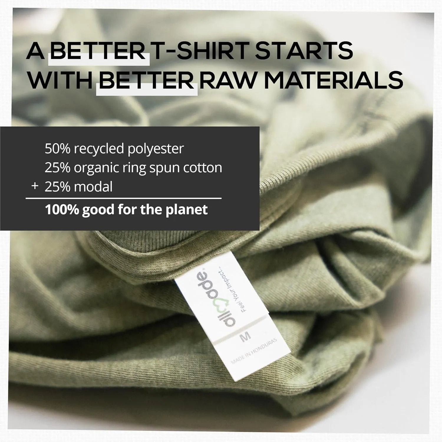 Allmade Women's Tri-Blend V-Neck T-Shirt
