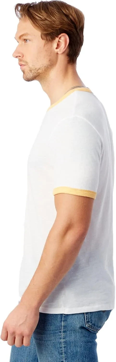 Alternative Men's Ringer Tee, Jersey Keeper Ringer Shirt