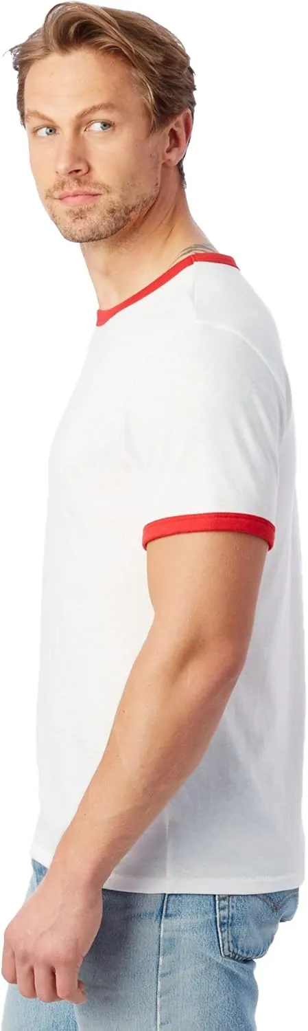 Alternative Men's Ringer Tee, Jersey Keeper Ringer Shirt