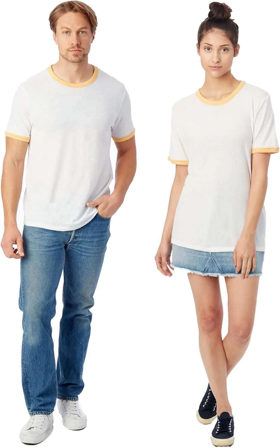 Alternative Men's Ringer Tee, Jersey Keeper Ringer Shirt