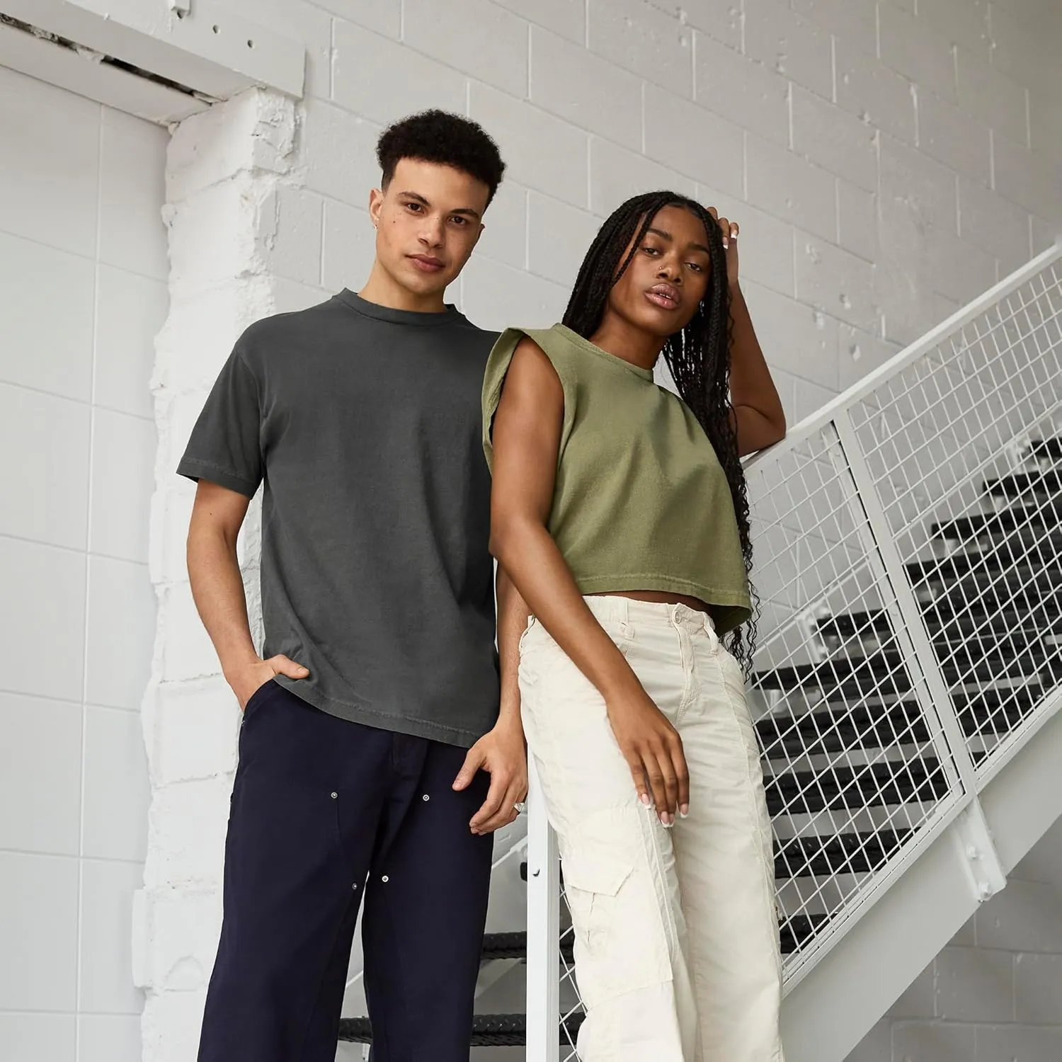 American Apparel Adult Heavyweight Cotton T-Shirt, Style G1301/G1301GD, Multipack