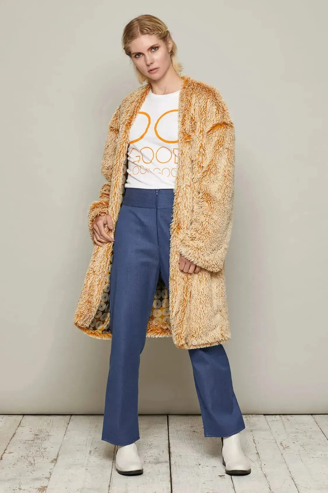 Anja Coat (Yellow)