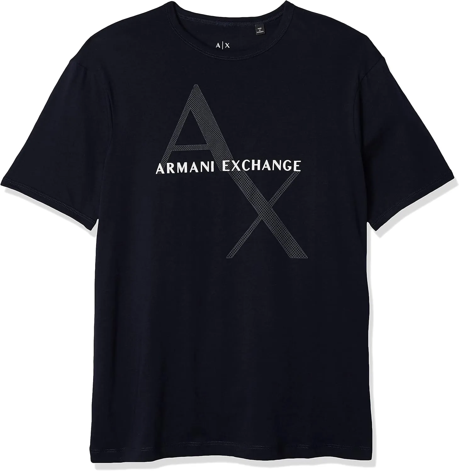 Armani Exchange Men's Crew Neck Logo Tee T Shirt