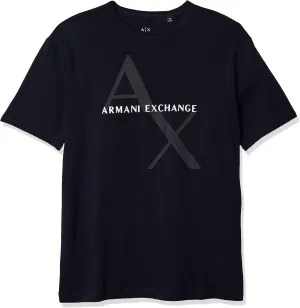 Armani Exchange Men's Crew Neck Logo Tee T Shirt