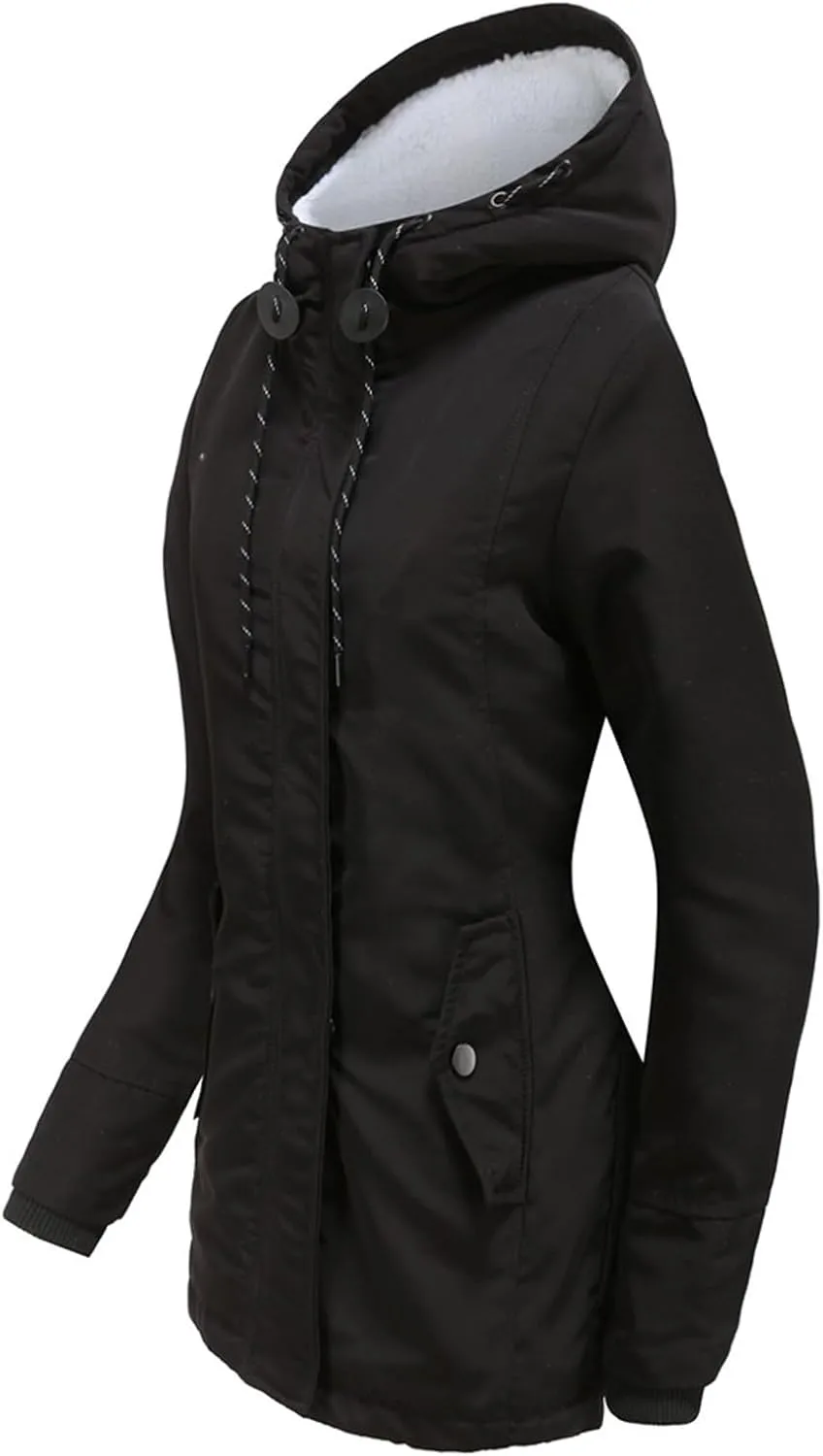 AYGJKIE Waterproof Parka Jacket Trendy Coat Women Winter Jacket Cotton Padded Warm Maxi Puffer Coat Lady Long Coats
