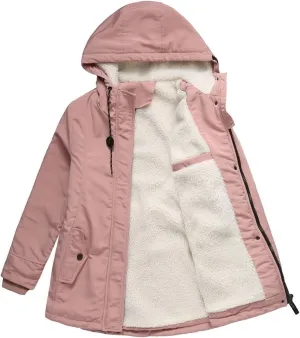 AYGJKIE Waterproof Parka Jacket Trendy Coat Women Winter Jacket Cotton Padded Warm Maxi Puffer Coat Lady Long Coats
