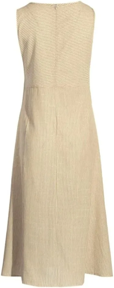 BAXLIMEK Maxi Dresses for Women,2023 Spring Summer Trendy Plain Cotton Linen Dress,Casual Boho Plus Size Beach Dress