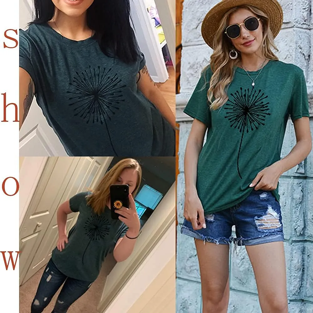 Bealatt Women's Sunflower Graphic Shirts Sunflower Pattern Print Tank Tops Casual Sleeveless Summer Tops Holiday Tee Shirt