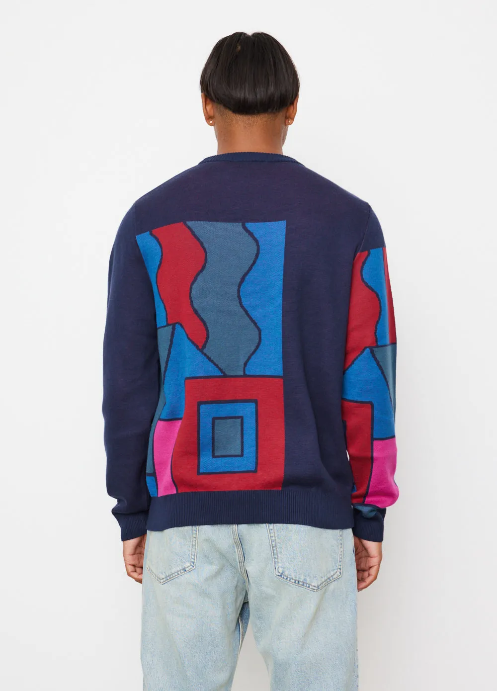 Blocked Landscape Pullover
