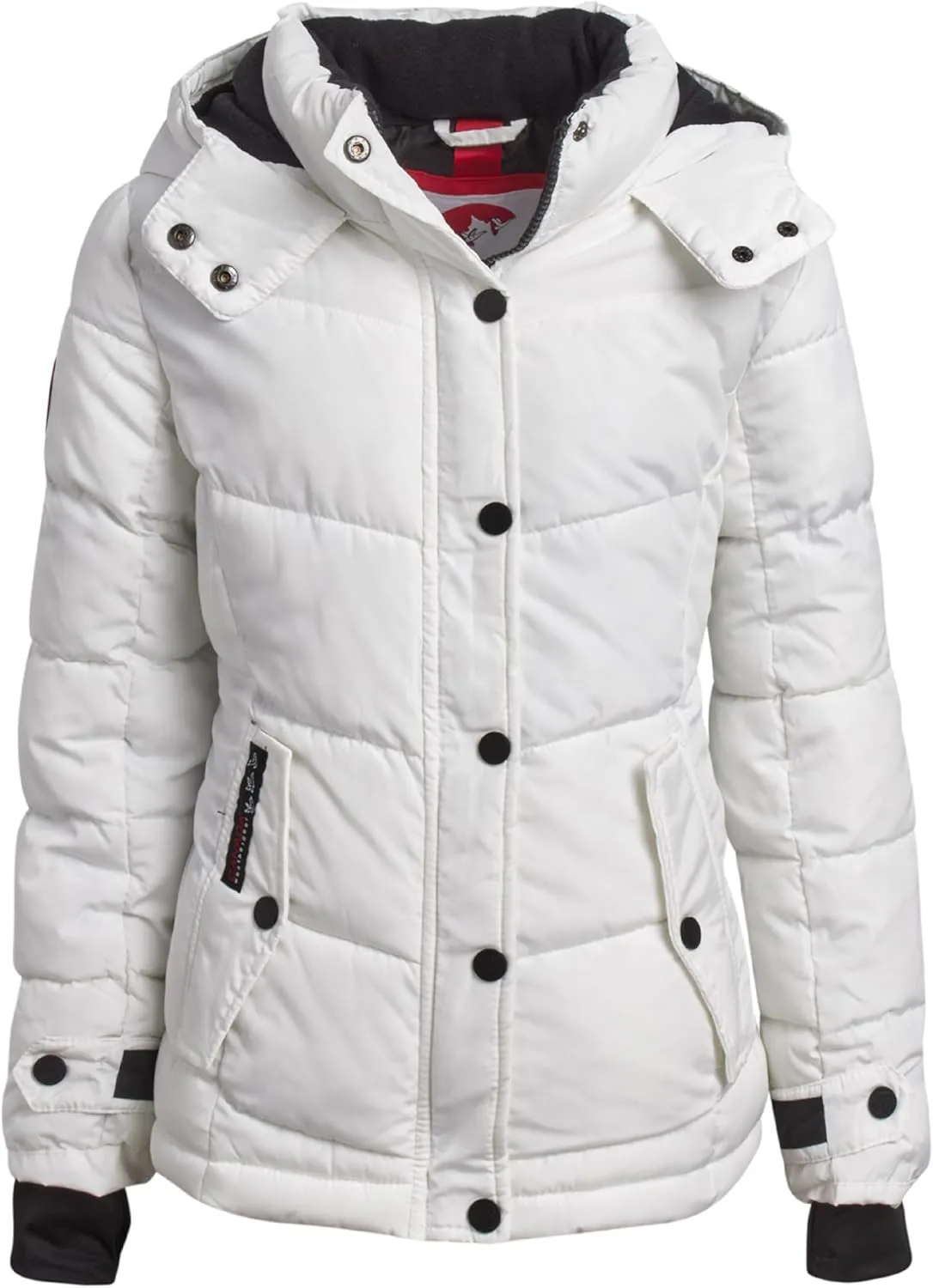 CANADA WEATHER GEAR Girls' Winter Coat - Quilted Heavyweight Puffer Parka Coat - Warm Winter Jacket for Girls (7-16)