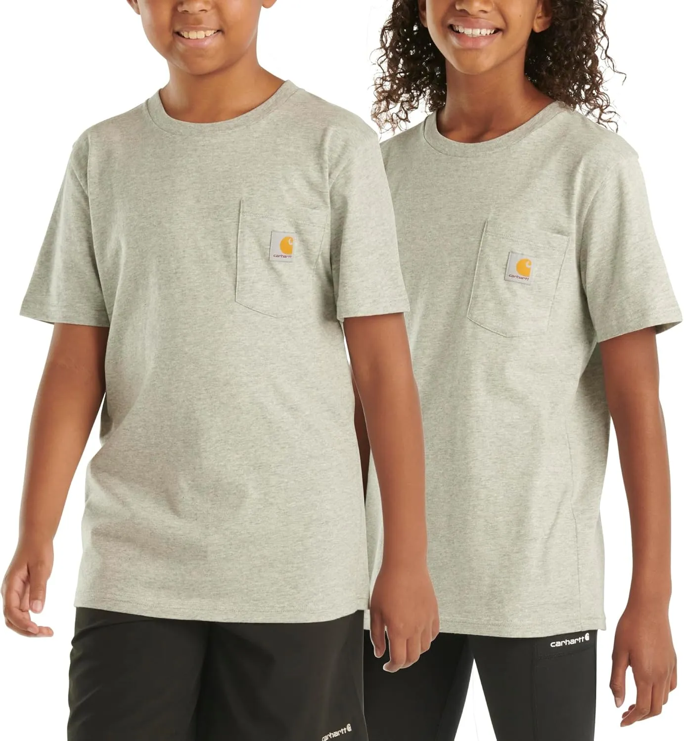 Carhartt Unisex Kid's Short Sleeve Pocket T Tee Shirt