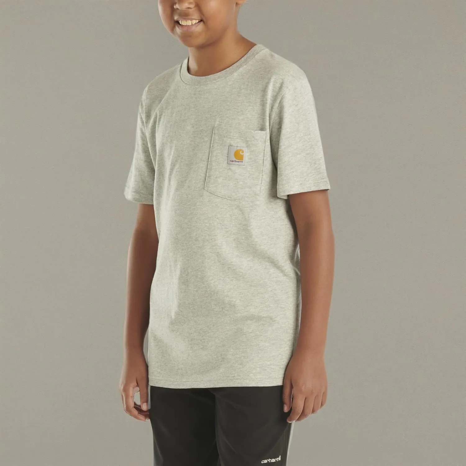 Carhartt Unisex Kid's Short Sleeve Pocket T Tee Shirt