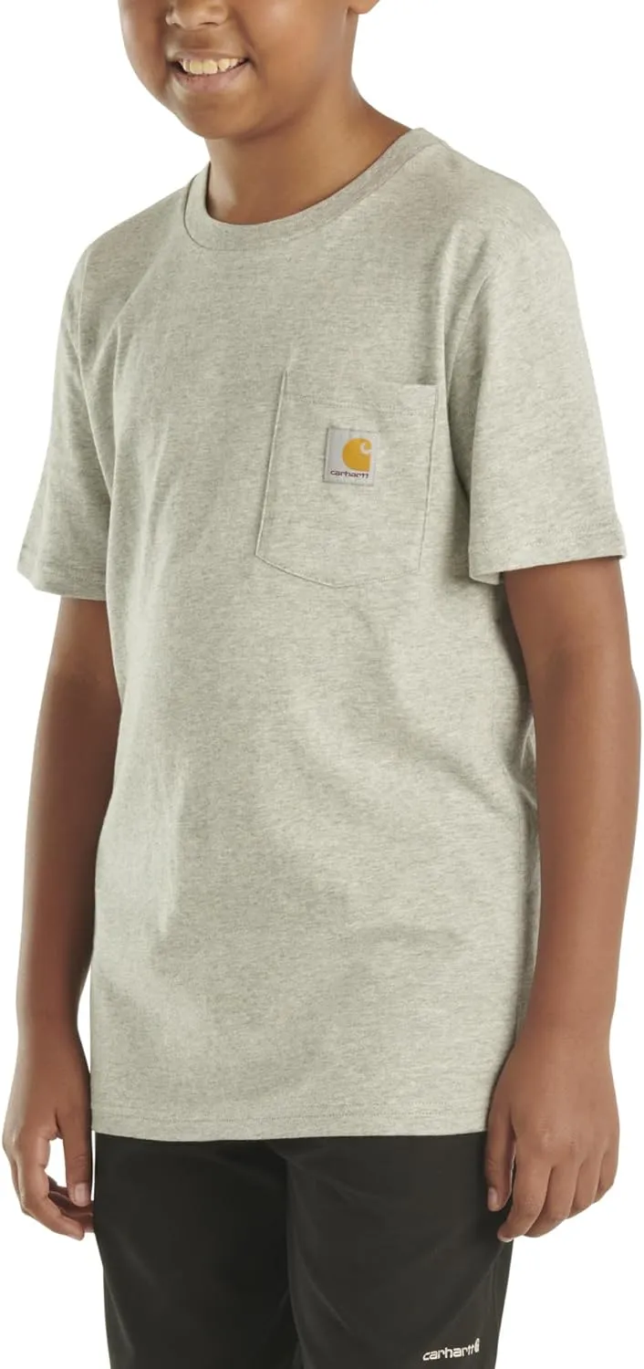 Carhartt Unisex Kid's Short Sleeve Pocket T Tee Shirt