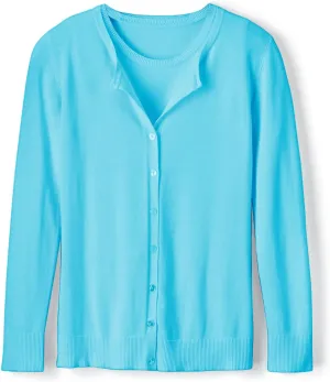 Caroline Cardigan and Shell Twinset | Womens Button Down Sweater and Tank Top Set | Soft Knit | Long Sleeve