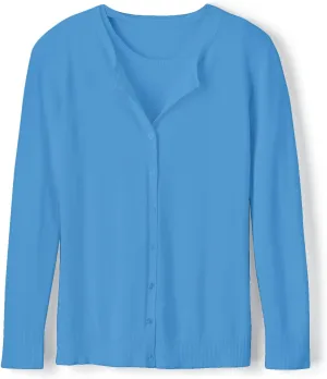 Caroline Cardigan and Shell Twinset | Womens Button Down Sweater and Tank Top Set | Soft Knit | Long Sleeve