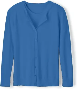 Caroline Cardigan and Shell Twinset | Womens Button Down Sweater and Tank Top Set | Soft Knit | Long Sleeve