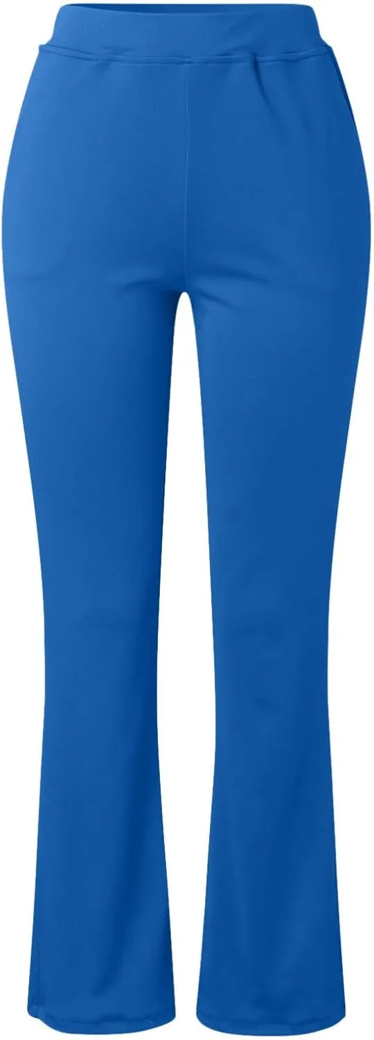 Casual Work Pants for Women High Waist Stretch Dress Pants Soft Comfy Athletic Workout Yoga Pants Business Trousers