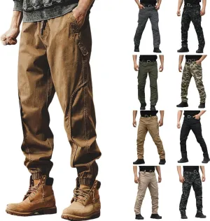 Chinos Pants Men Slim Fit Cargo Tactical Pants Stretch Relaxed Fit Jogger Sweatpants Multi Pockets Hiking Work Pants Water Resistant Slim Fit Carpenter Pants for Men
