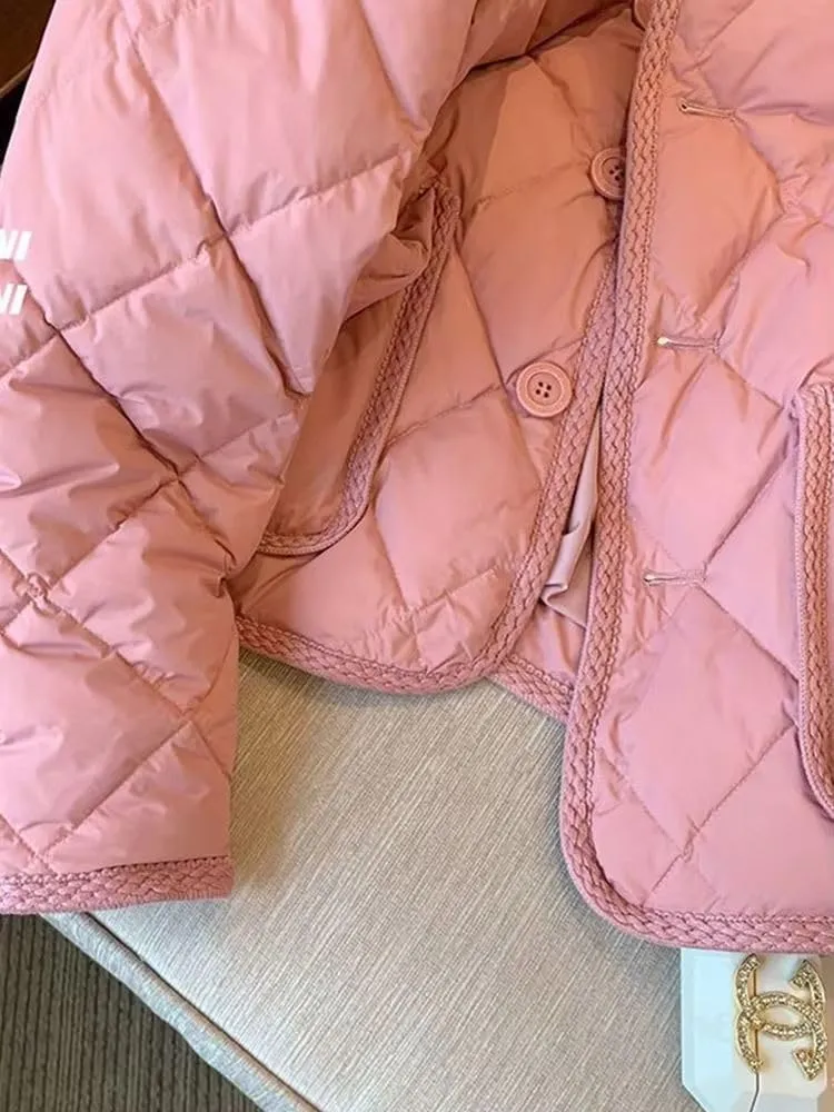 Cotton Padded Short Parkas Women Down Jacket Winter Loose Jacket Warm Coat