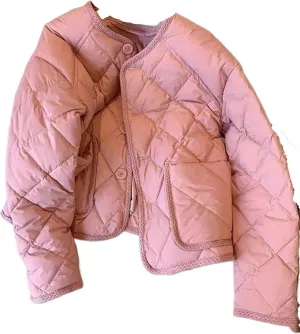 Cotton Padded Short Parkas Women Down Jacket Winter Loose Jacket Warm Coat
