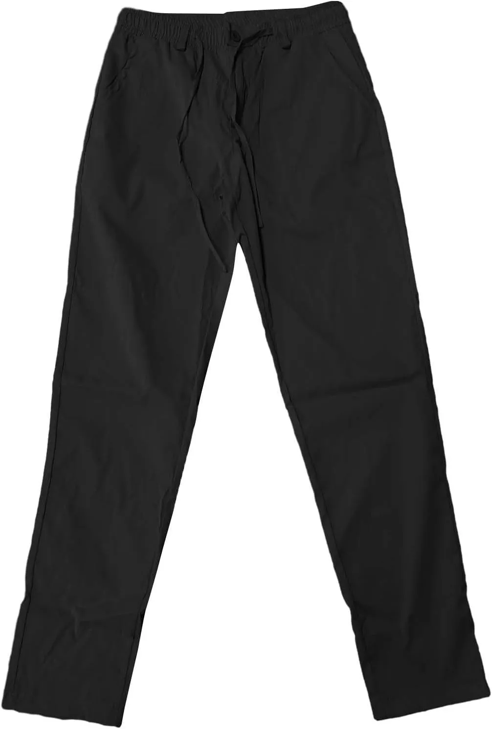 CRNTCEM Mens Tapered Leg Casual Pants Elastic Waist Chinos Cotton Joggers Outdoor Casual Anckle Athletic Work Formal Pant