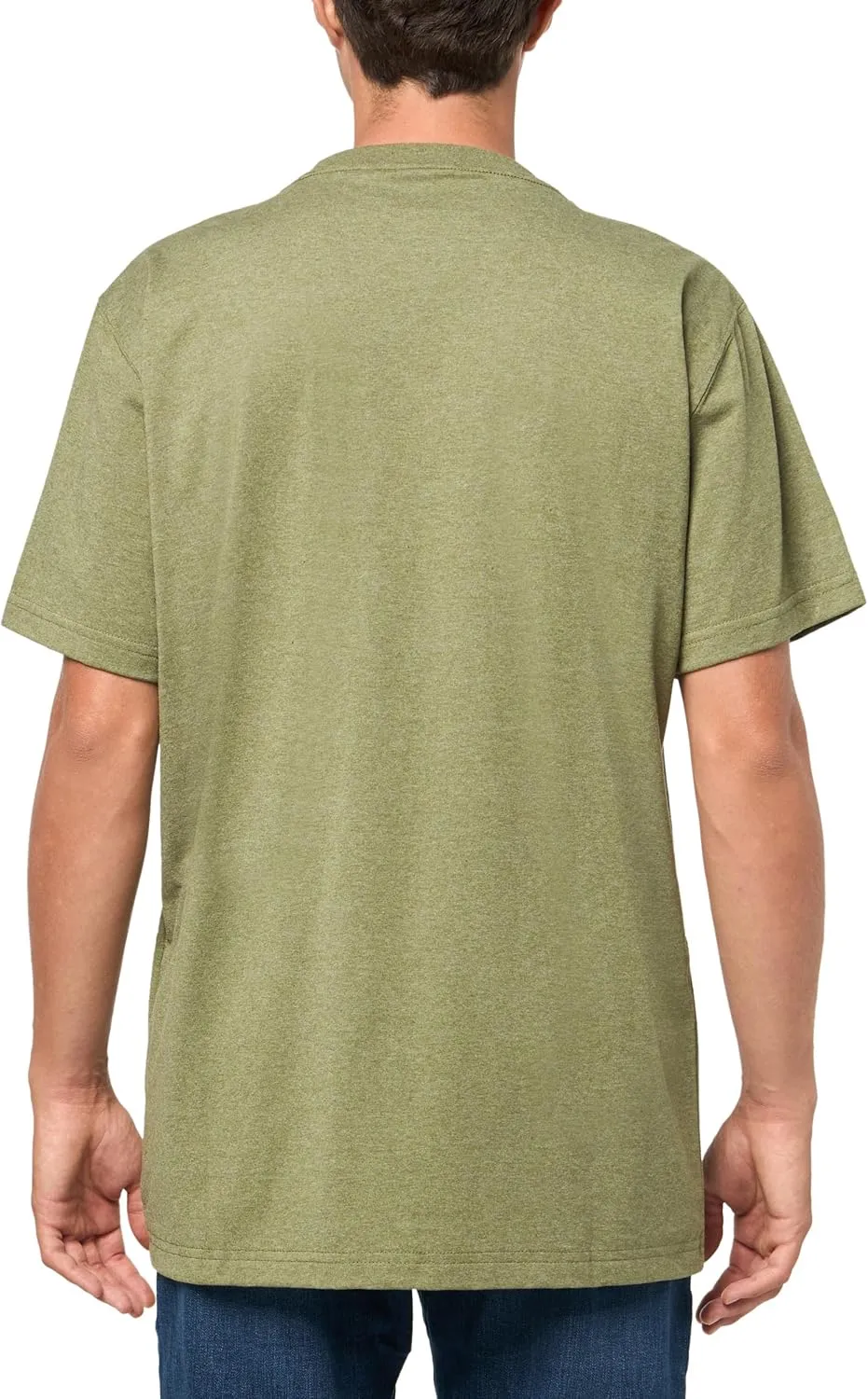 Dickies Mens S/S Heavyweight Heathered Pocket Tee