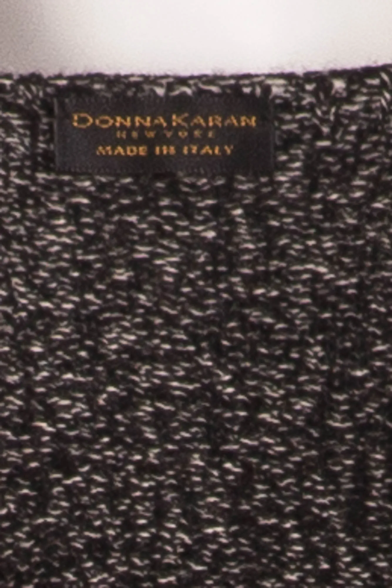 Donna Karan - Dark Gray Sleeveless Long Sweater Dress - US 6