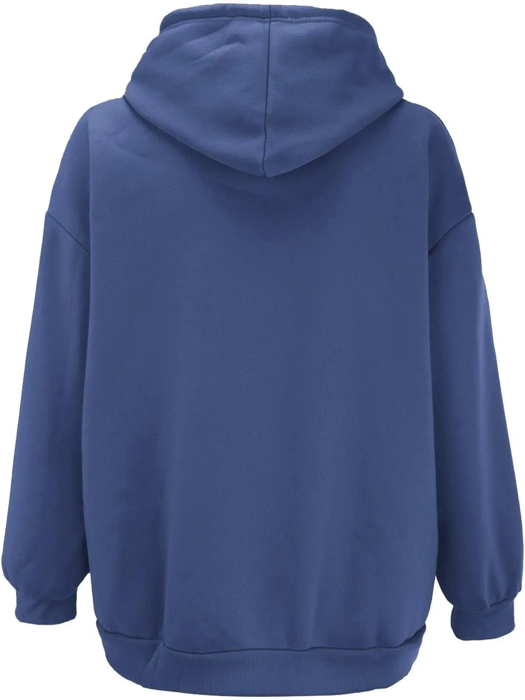 Fall Oversized Jackets for Women Casual Solid Color Zip Up Open Front Long Sleeve Hooded Coat Fashion Chunky Hoodies