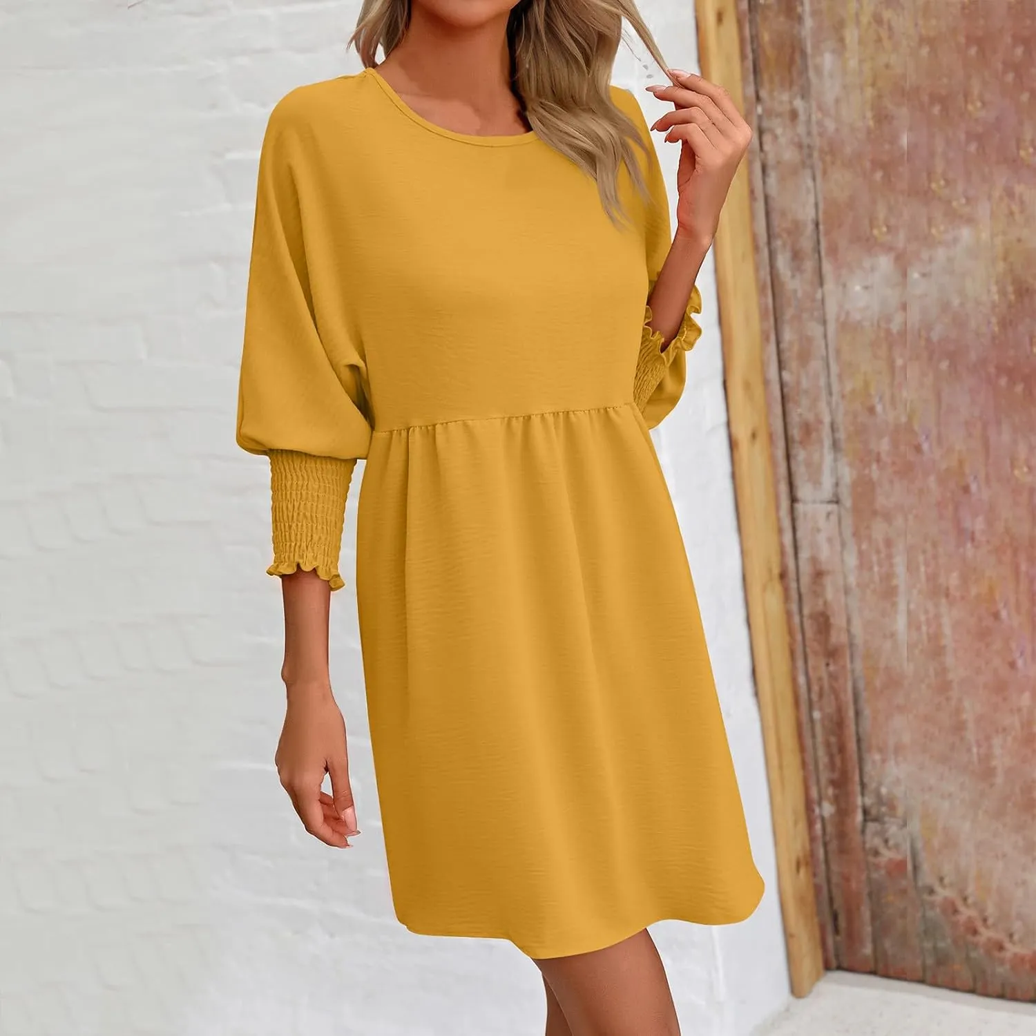 Firzero Summer Dresses for Women 2024 Sexy Skew Collar Sleeveless Sundress Casual Loose Fit Beach Dress Tank Dress