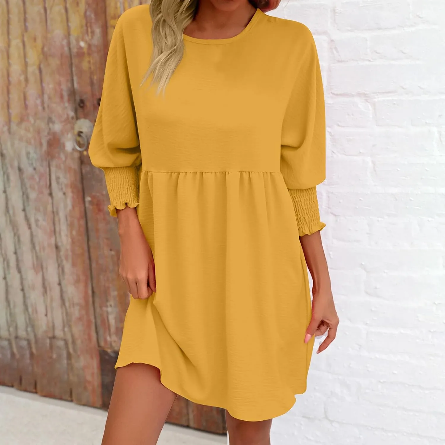 Firzero Summer Dresses for Women 2024 Sexy Skew Collar Sleeveless Sundress Casual Loose Fit Beach Dress Tank Dress