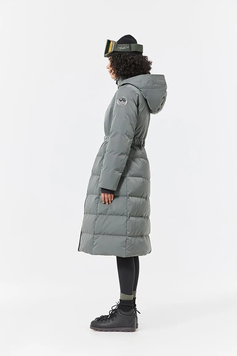 Fitouch Olym Women's Long Down Puffer Parka Jacket | Waterproof | 750  Fill Power