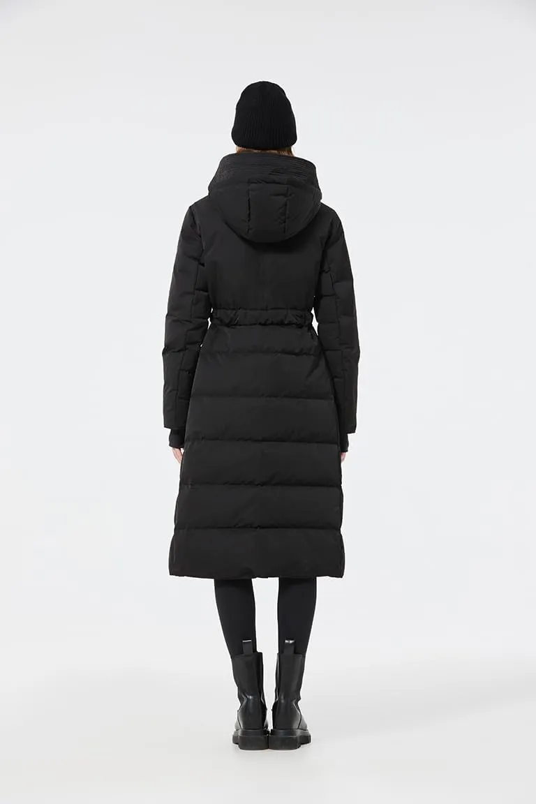 Fitouch Olym Women's Long Down Puffer Parka Jacket | Waterproof | 750  Fill Power