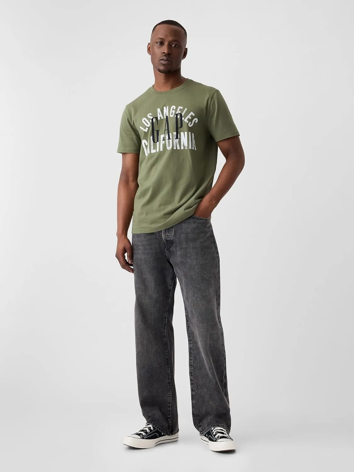 GAP Men's Short Sleeve Graphic Tee T-Shirt