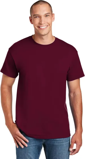 Gildan 50-50 Short-Sleeve T-shirt (8000) Tee 3X Maroon