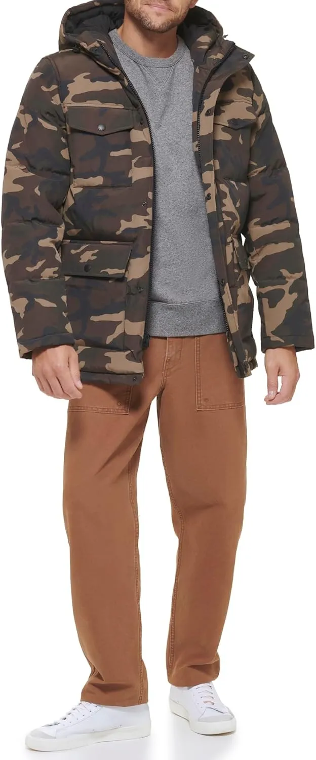 Levi's Men's Arctic Cloth Quilted Lined Performance Parka