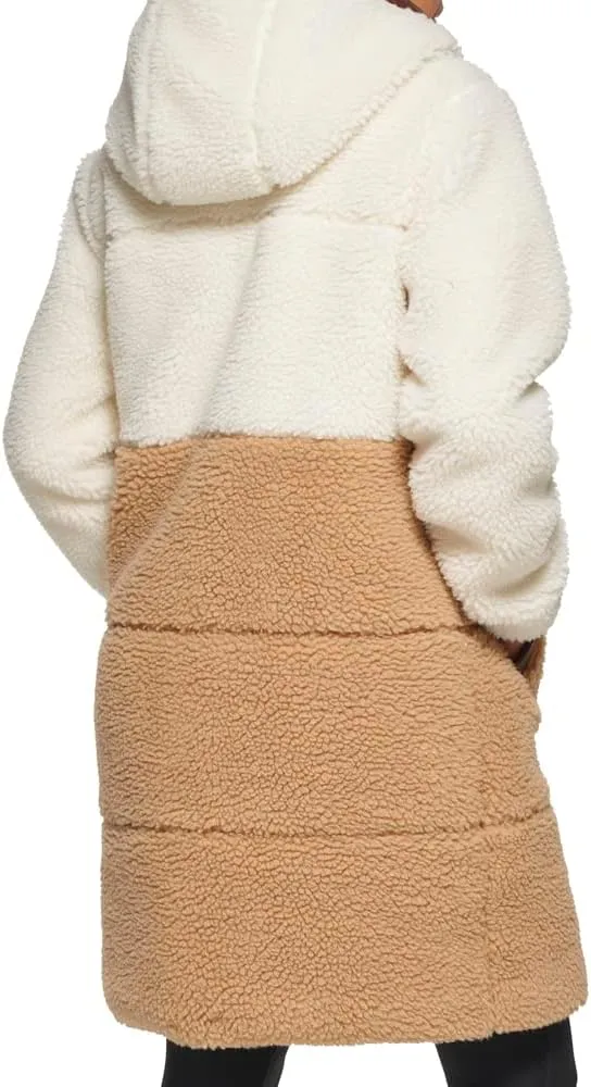 Levi's womens Full Length Sherpa Quilted Parka Jacket