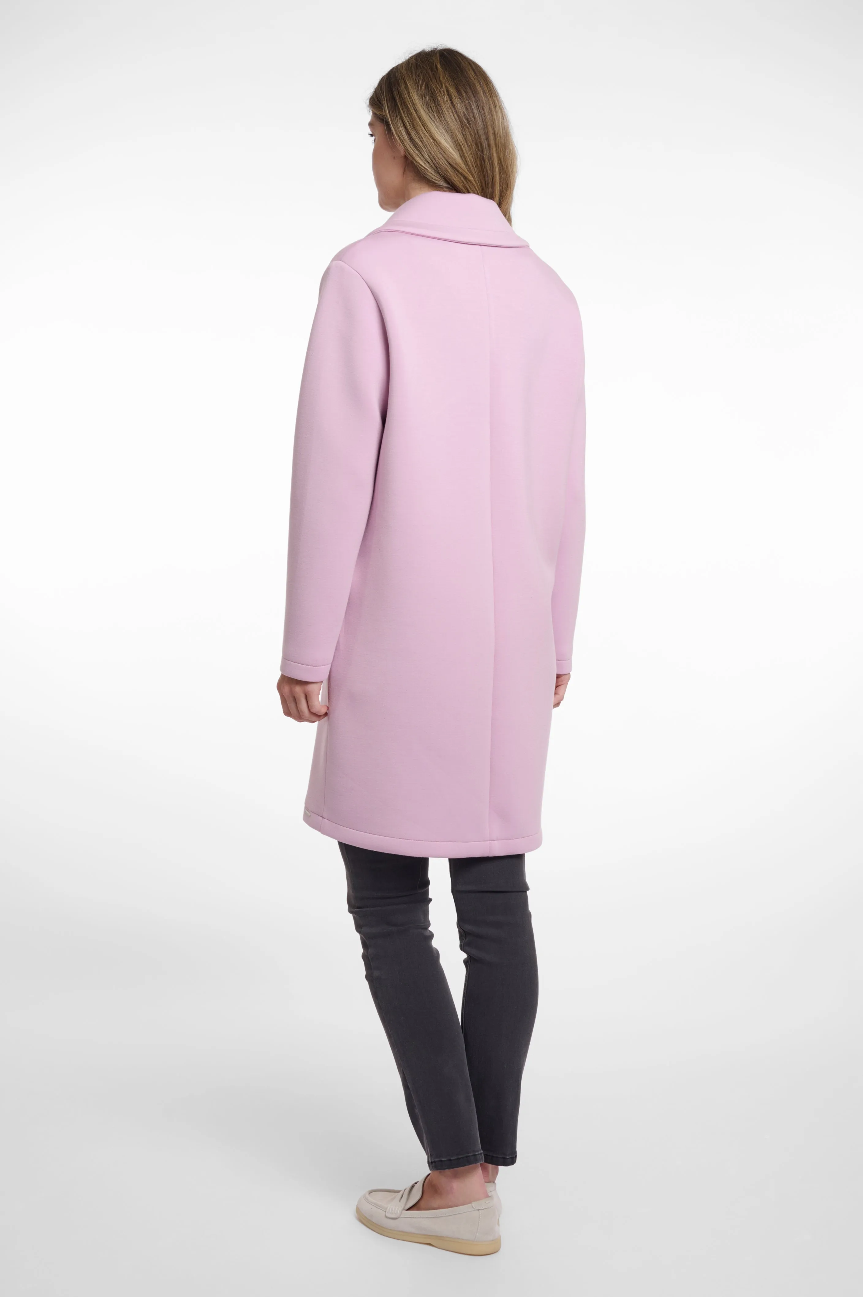 Lilac Double Breasted Coat