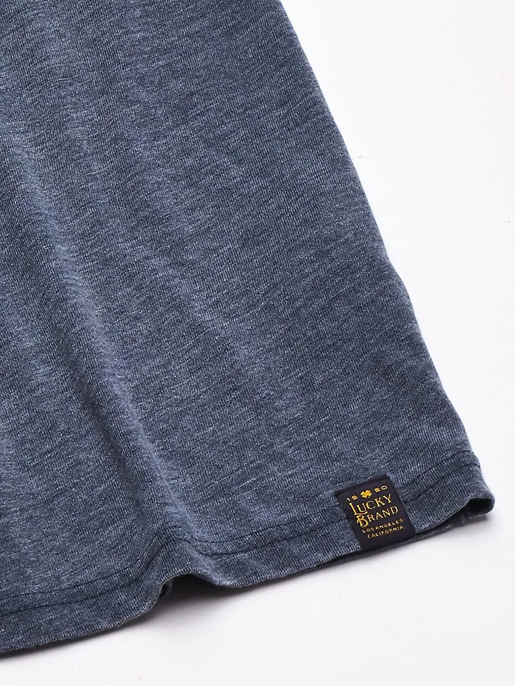 Lucky Brand Men's Venice Burnout Notch Neck Tee