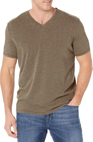 Lucky Brand Men's Venice Burnout V-Neck Tee
