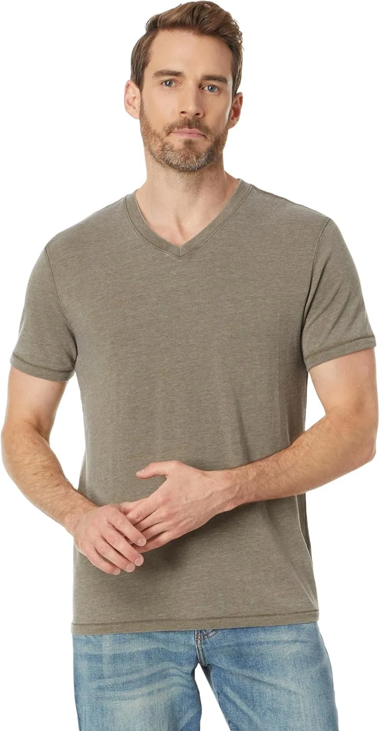 Lucky Brand Men's Venice Burnout V-Neck Tee