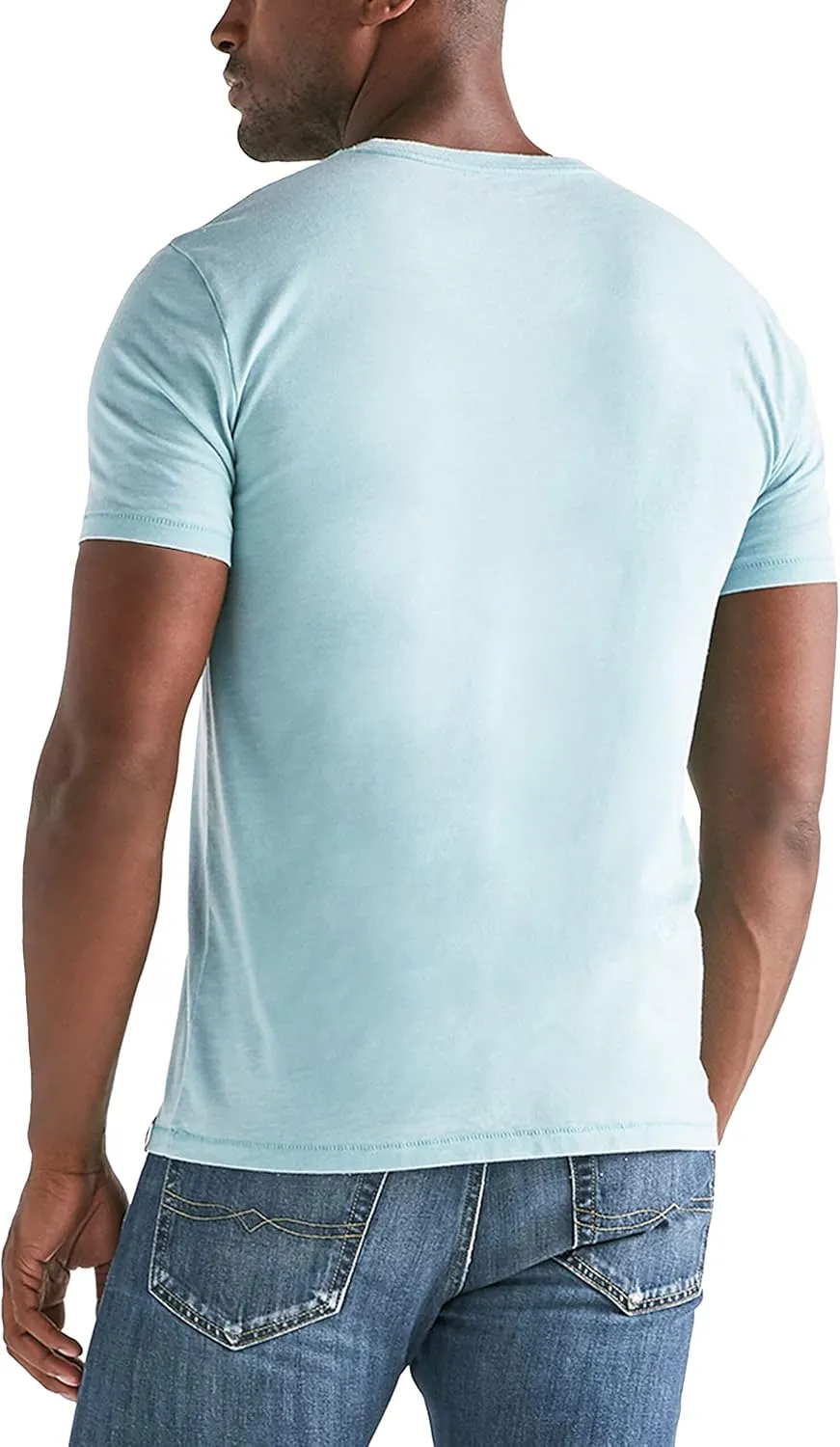 Lucky Brand Men's Venice Burnout V-Neck Tee