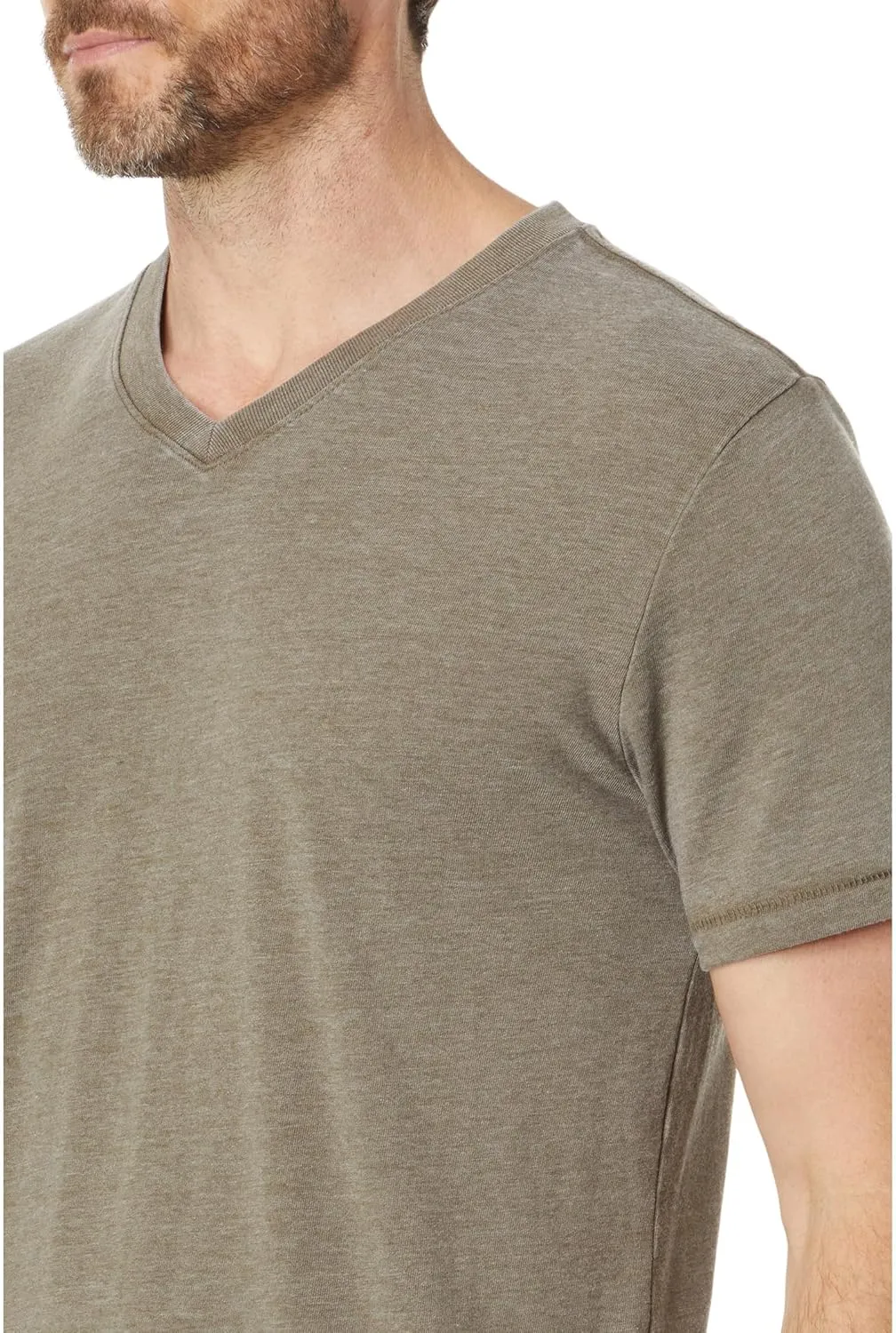 Lucky Brand Men's Venice Burnout V-Neck Tee