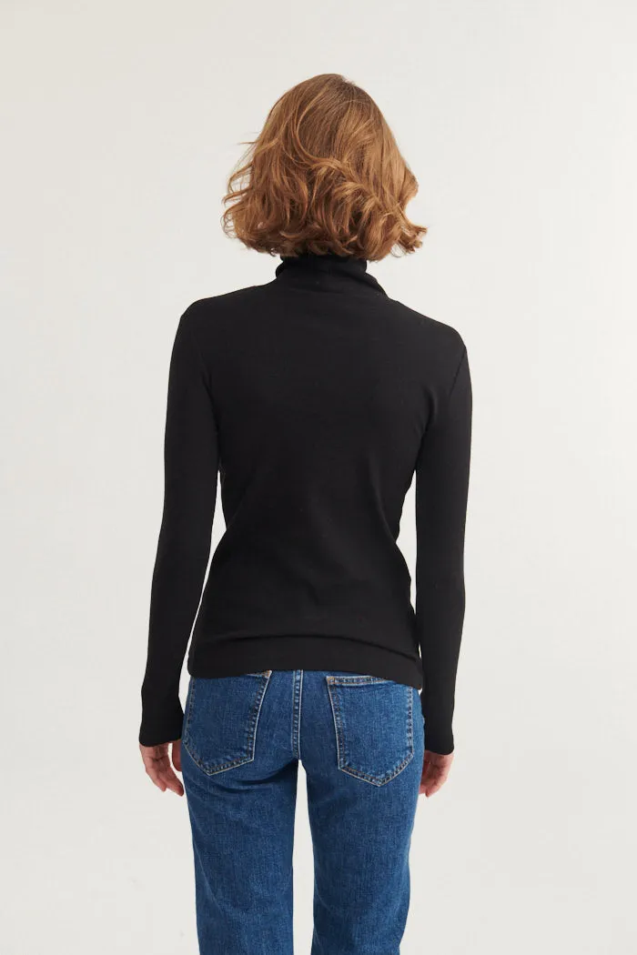 Ludmilla High-neck - Black