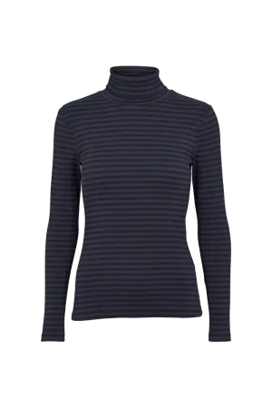 Ludmilla High-neck - Black/Navy