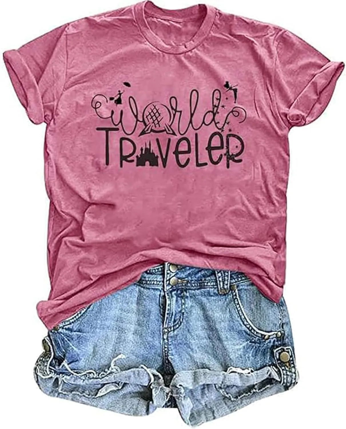 Magical Shirt for Women Magic Kingdom Tshirt Family Vacation Tee Castle Believe in The Magic Summer Trip Tops