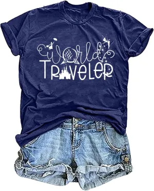 Magical Shirt for Women Magic Kingdom Tshirt Family Vacation Tee Castle Believe in The Magic Summer Trip Tops