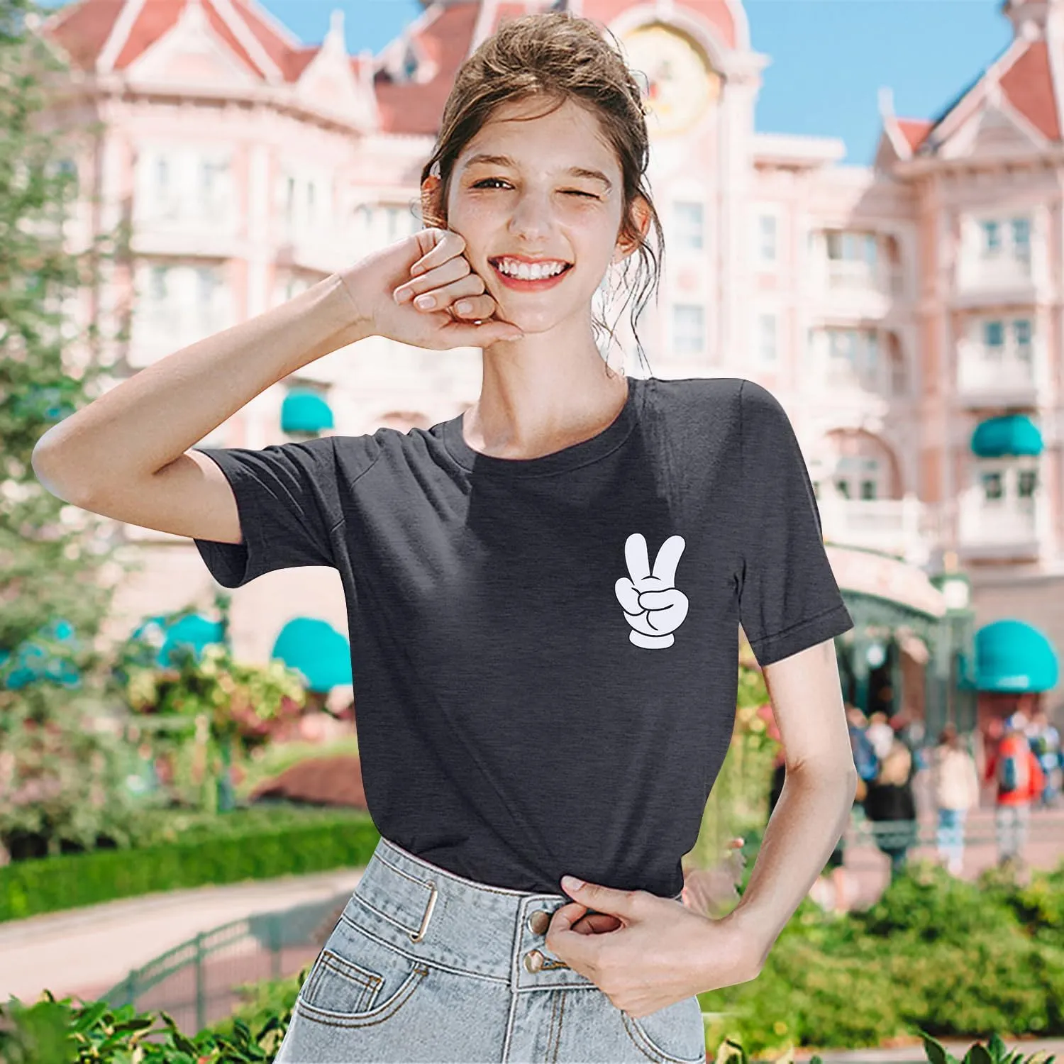 Magical Shirt for Women Magic Kingdom Tshirt Family Vacation Tee Castle Believe in The Magic Summer Trip Tops